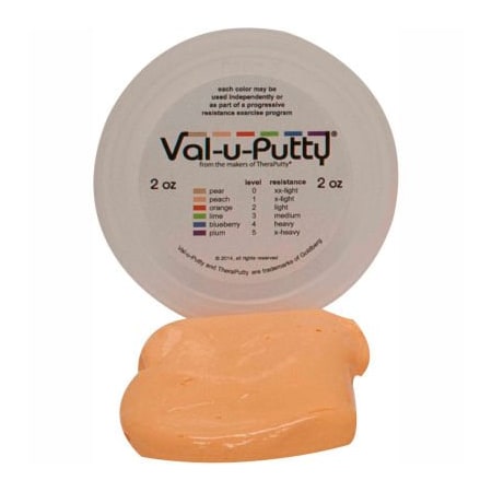 Val-u-Putty Exercise Putty, Peach, X-Soft, 2 Ounce